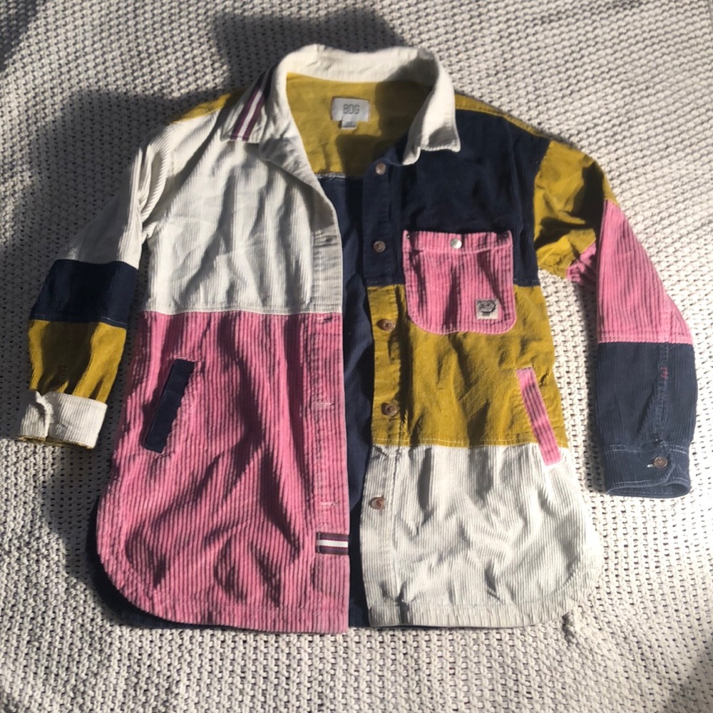BDG| Multicolor Patchwork Corduroy Jacket